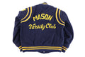 1984 Holloway Navy & Yellow Wool Varsity Jacket product image 1