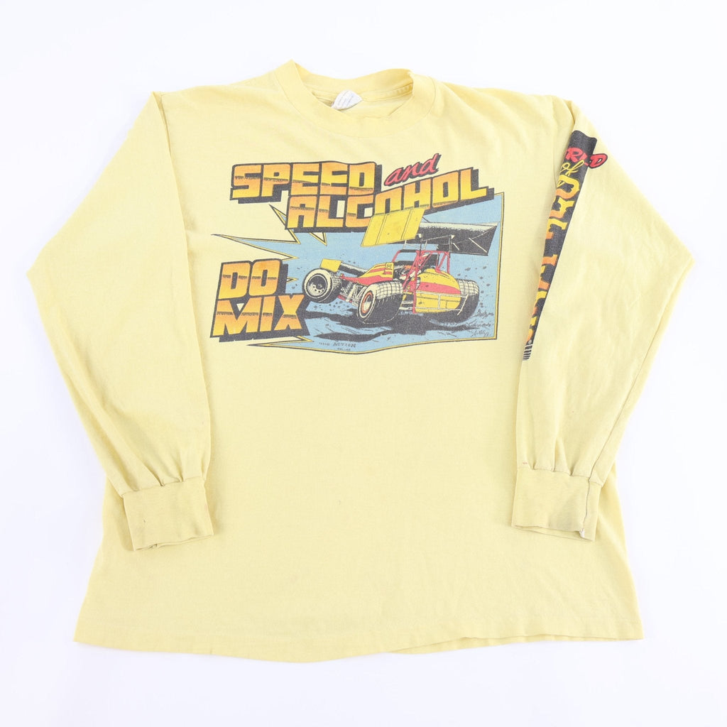 1984 Speed And Alcohol Racing LS T-shirt product image 1