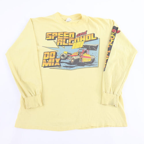 1984 Speed And Alcohol Racing LS T-shirt product image 1
