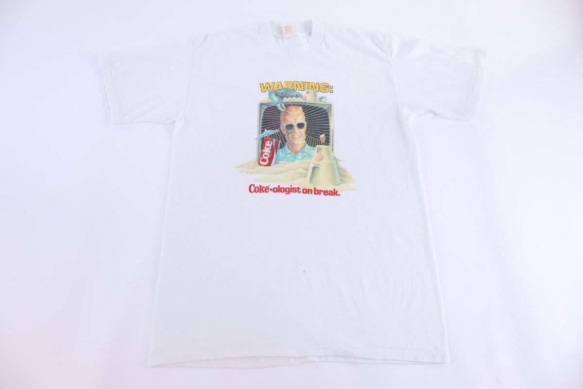 1987 Coca-Cola Coke-Ologist On Break T-shirt product image 1