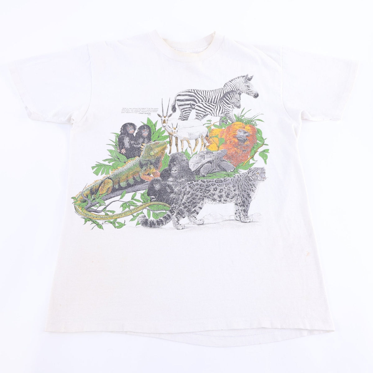 1987 San Diego Zoo Nature Graphic T-shirt product image 1