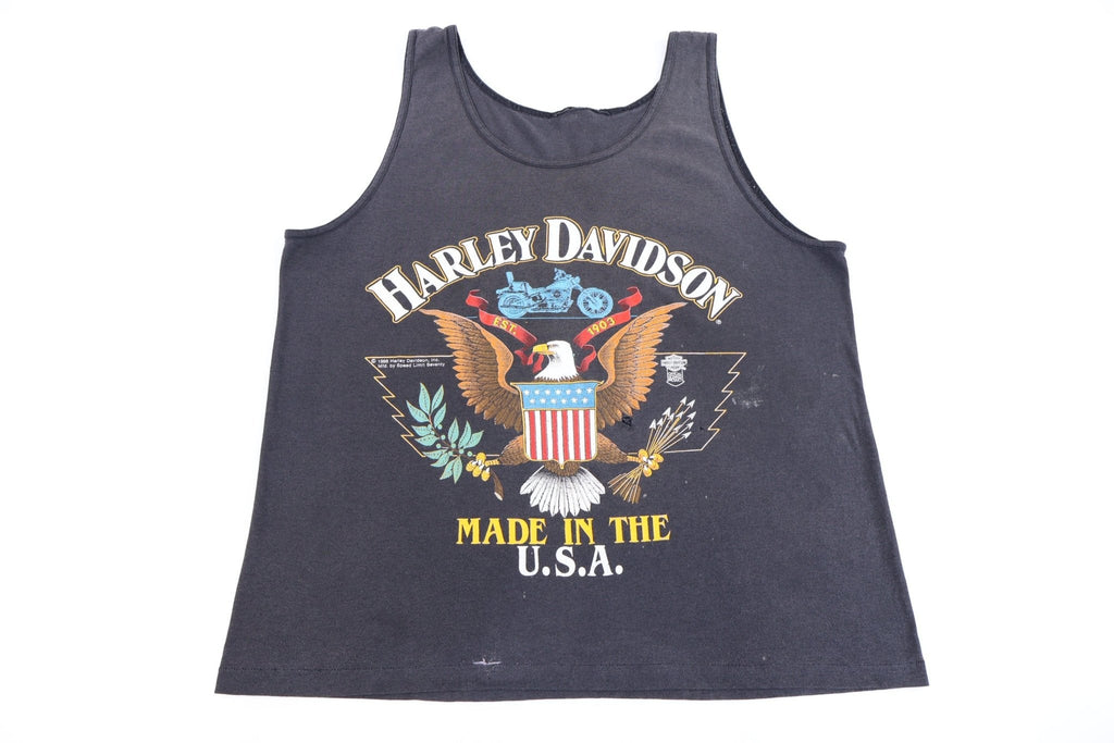 1988 Harley Davidson Motorcycles Made In The USA Tank Top