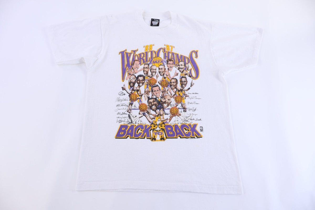 1988 Los Angeles Lakers Basketball Champions T-shirt product image 1