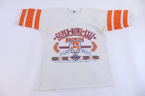 1988 Super Bowl Denver Broncos Football T-shirt product image 1