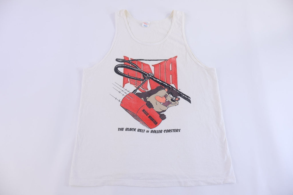1988 Tasmanian Devil The Blackbelt of Roller Coasters Tank Top