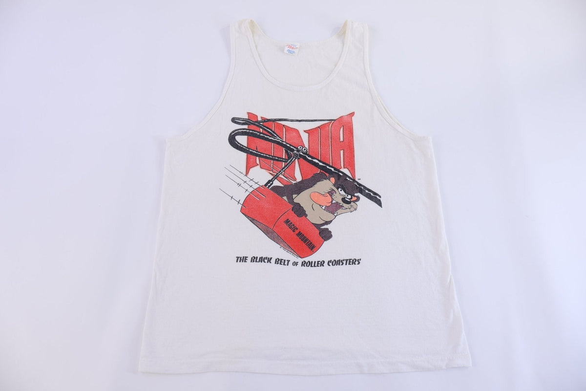 1988 Tasmanian Devil The Blackbelt of Roller Coasters Tank Top