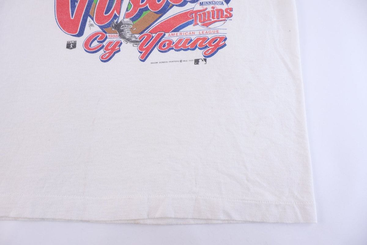 1989 Frank Viola Minnesota Twins Baseball T-shirt product image 4