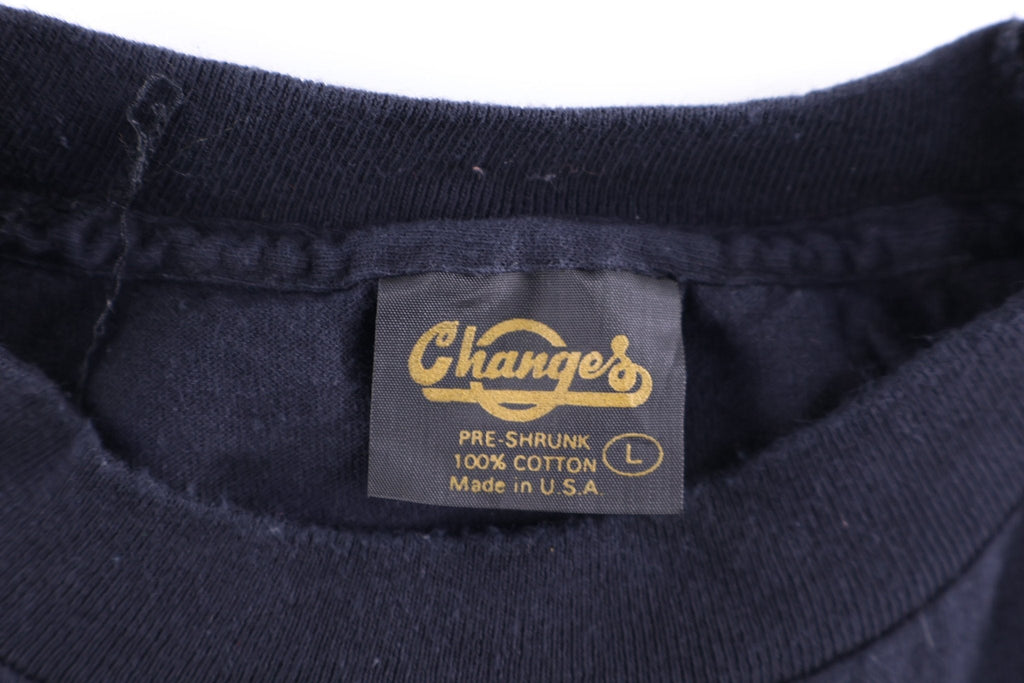 1990 Three Stooges Moe Knows Graphic T-shirt product image 3
