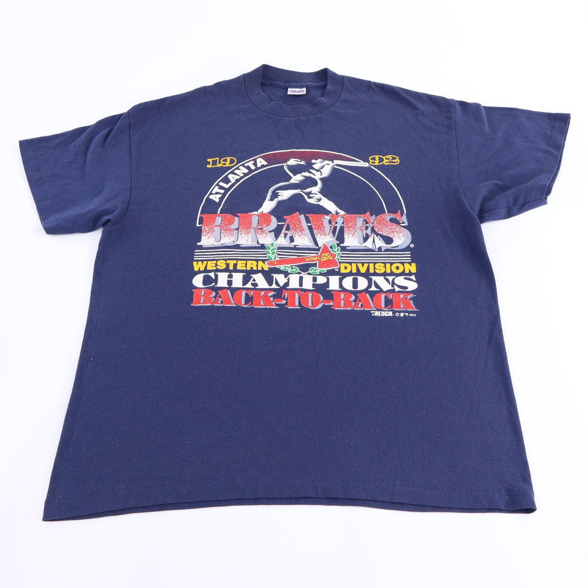 1992 Atlanta Braves Baseball T-shirt product image 1
