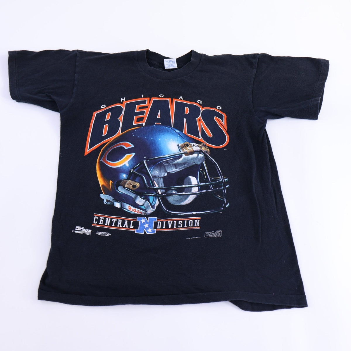 1992 Chicago Bears Football Helmet Graphic T-shirt product image 1