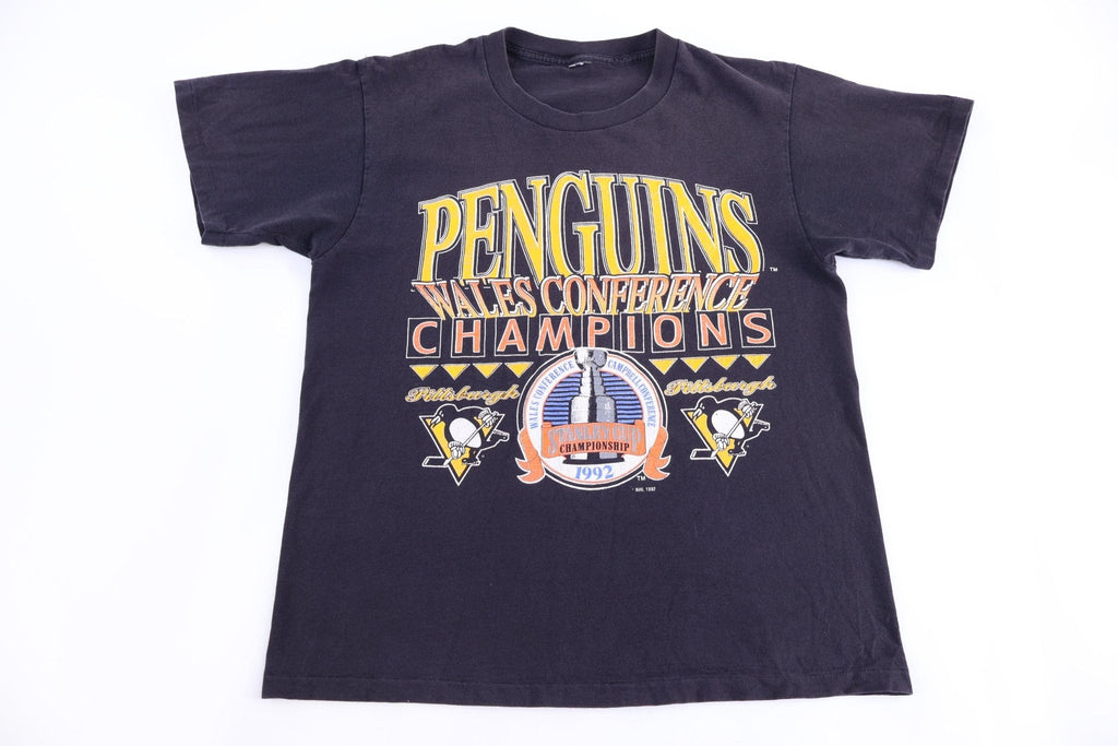 1992 Pittsburgh Penguins Wales Conference Champs T-shirt product image 1