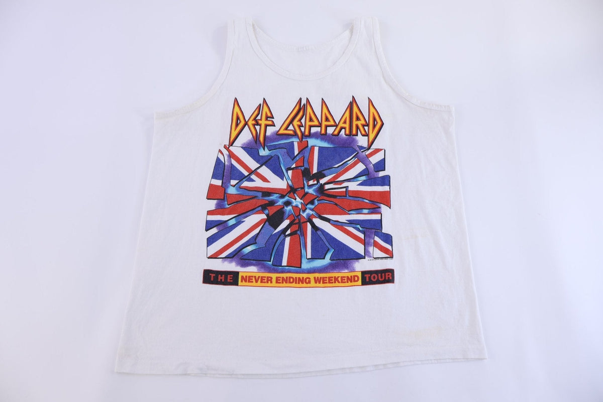 1993 Def Leppard Never Ending Weekend Tank Top