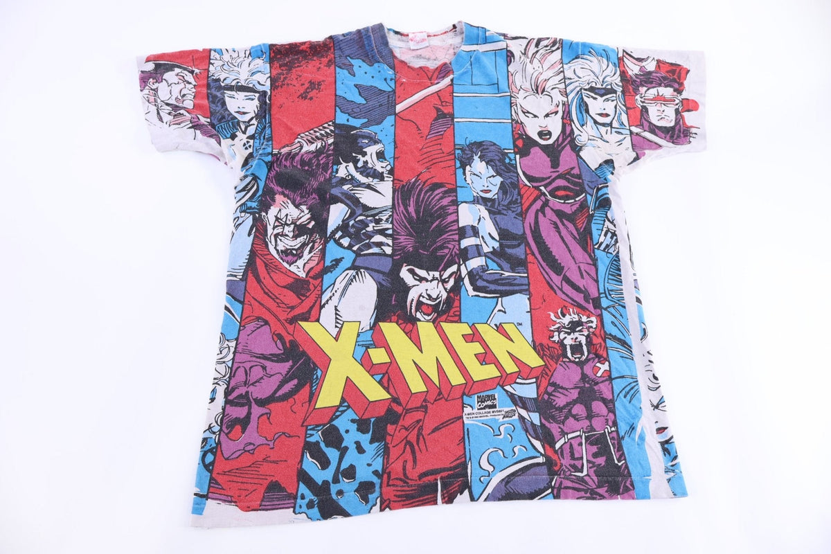 1993 Marvel X-Men All Over Graphic T-shirt product image 1