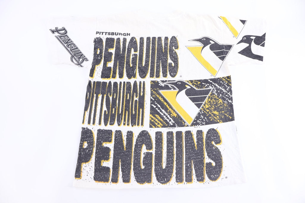 1993 Pittsburgh Penguins Hockey All Over Graphic T-shirt product image 2