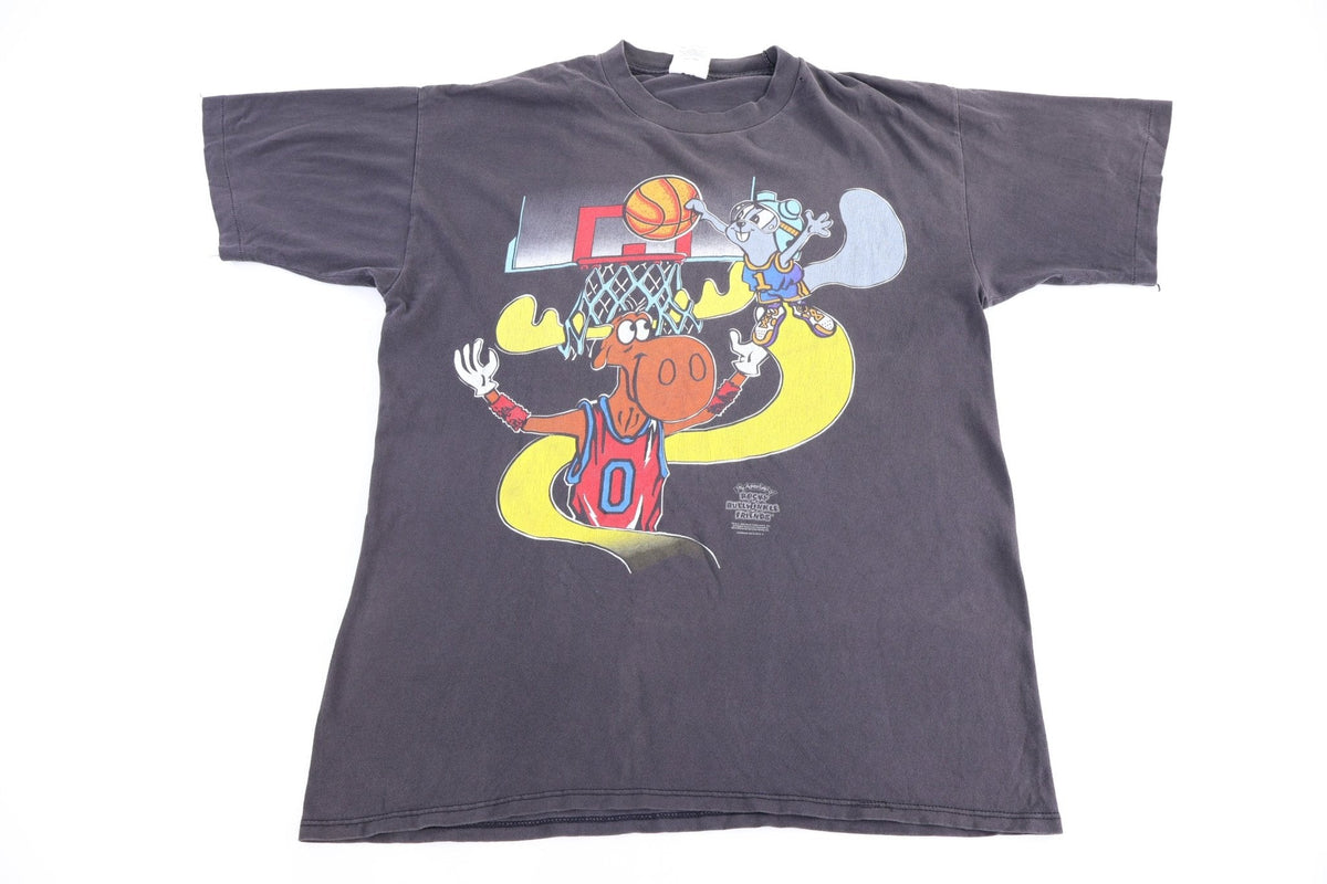 1993 Rocky And Bullwinkle Friends T-shirt product image 1