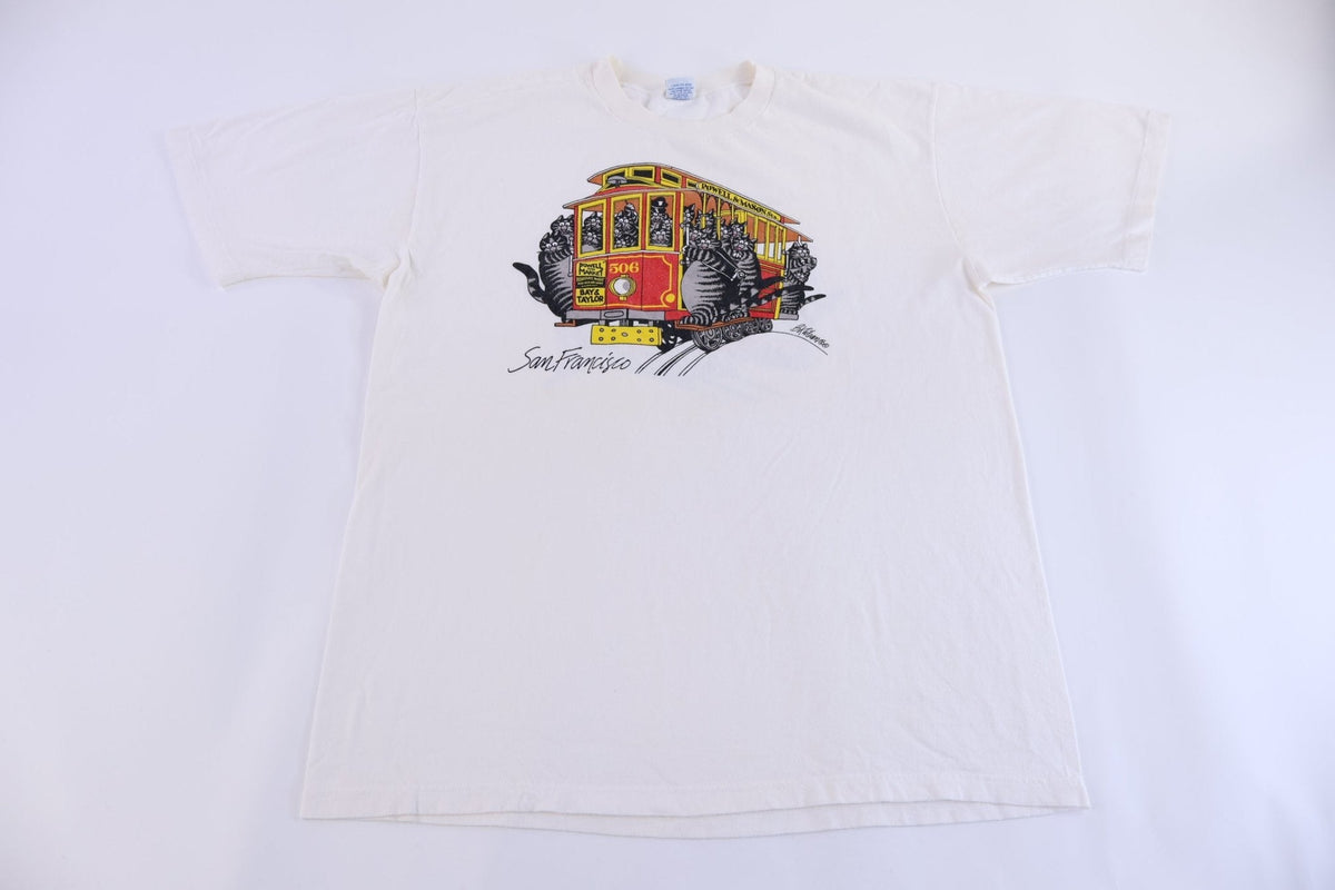 1993 San Francisco Cats Graphic T-shirt product image 1