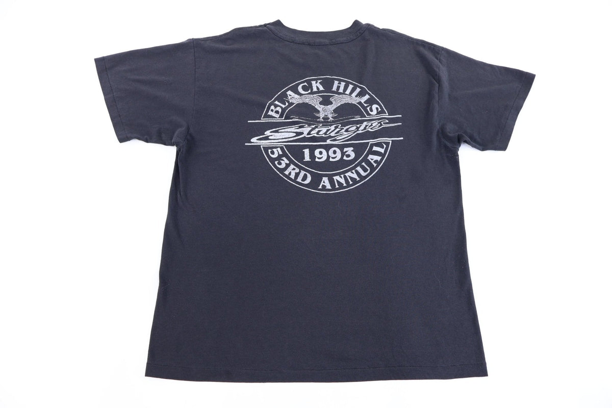 1993 Sturgis Rally Biker Graphic T-shirt product image 2