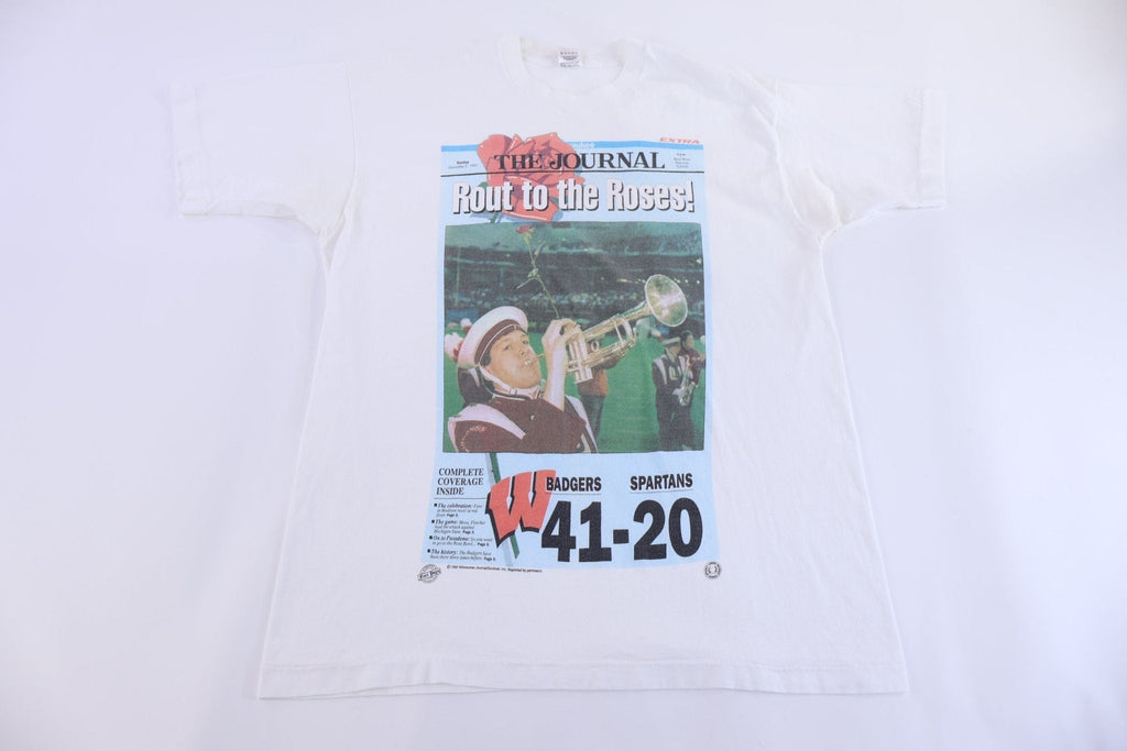 1993 The Journal Badgers Vs Spartans Football T-shirt product image 1