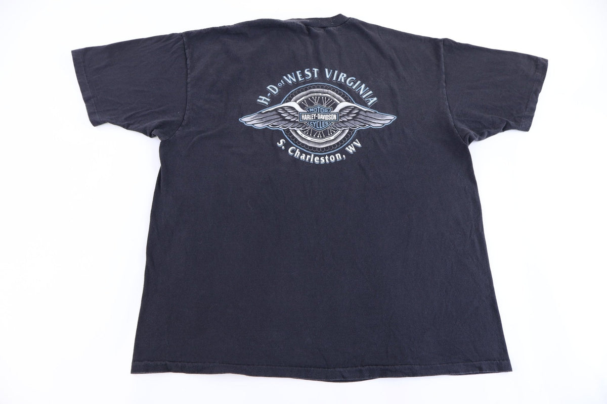 1994 Harley Davidson Motorcycles Chrome Fever T-shirt product image 2