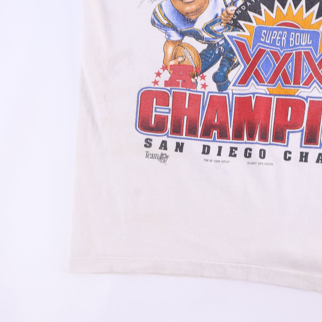 1995 San Diego Chargers Super Bowl Champions T-shirt product image 3