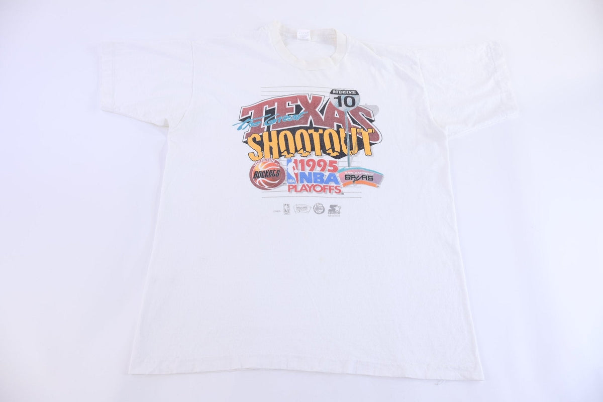 1995 Texas The Great Shootout Spurs Vs Rockets T-shirt product image 1