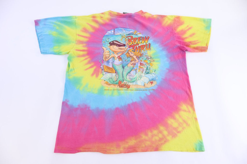 2000 Brew Thru Outer Banks Tie Dye T-shirt product image 1