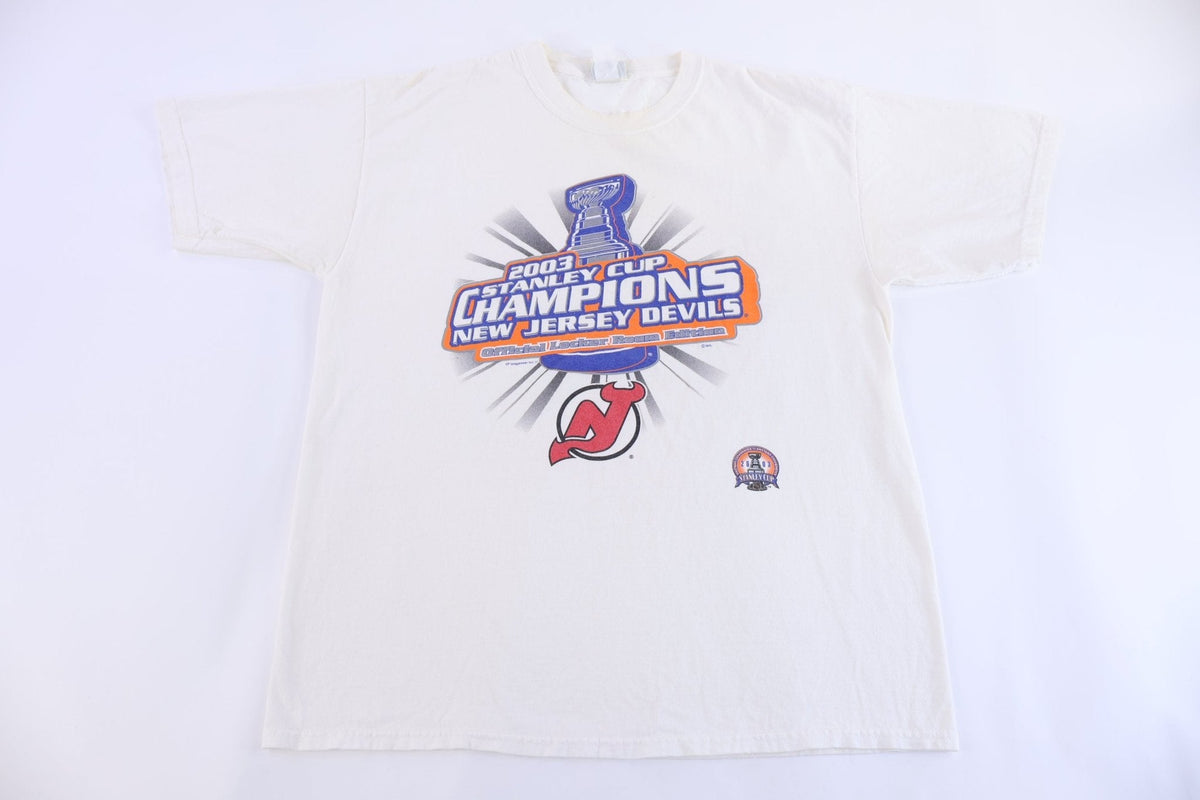 2003 New Jersey Devils Stanley Cup Champions T-shirt