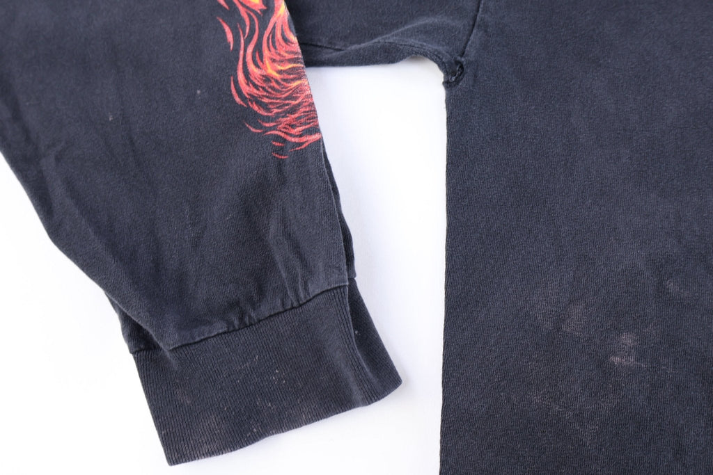 2005 Forged in Fire Biker Flames LS T-shirt product image 4