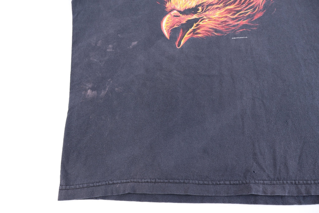 2005 Forged in Fire Biker Flames LS T-shirt product image 3
