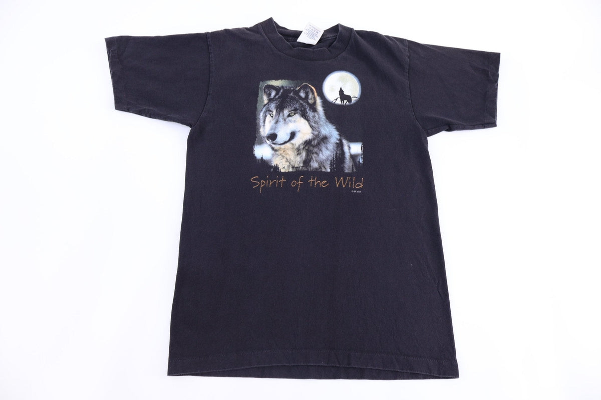 2005 Spirit Of The Wild Wolf Graphic T-shirt product image 1