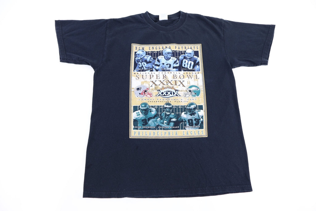 2005 Super Bowl XXXIX Philadelphia Vs New England T-shirt product image 1