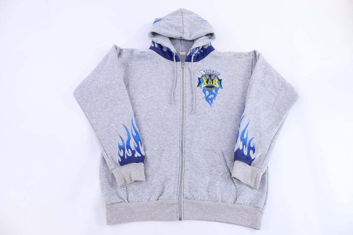 2005 Xtreme Ice Racing Flames Full Zip Jacket product image 1