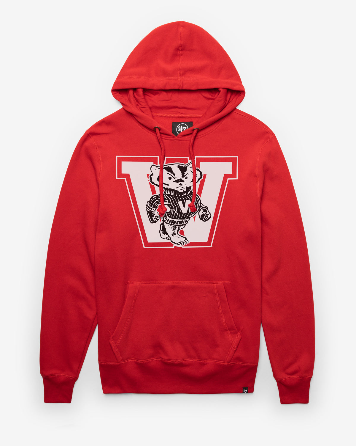 WISCONSIN BADGERS VINTAGE IMPRINT '47 HEADLINE HOOD product image 1