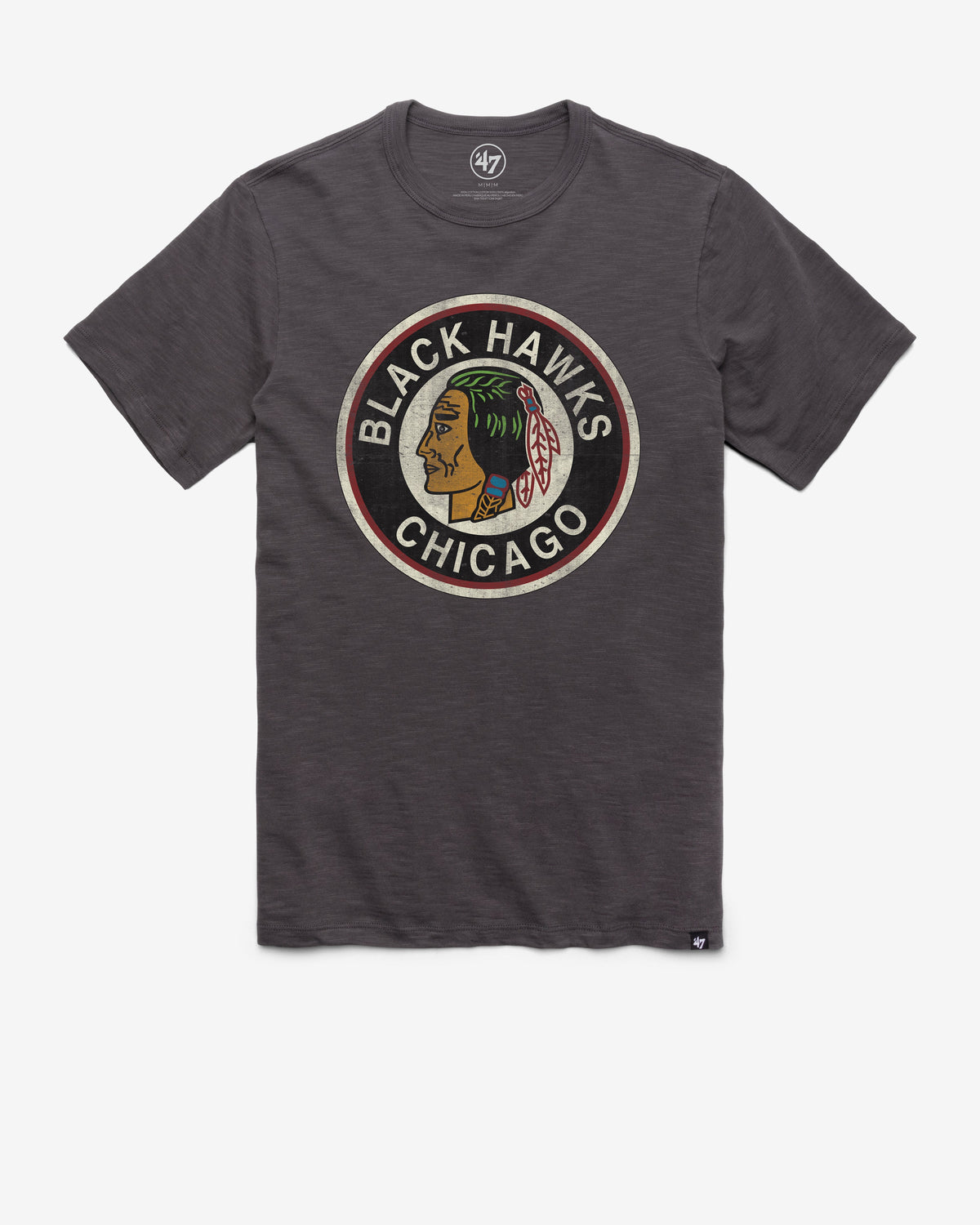 CHICAGO BLACKHAWKS VINTAGE GRIT '47 SCRUM TEE product image 1