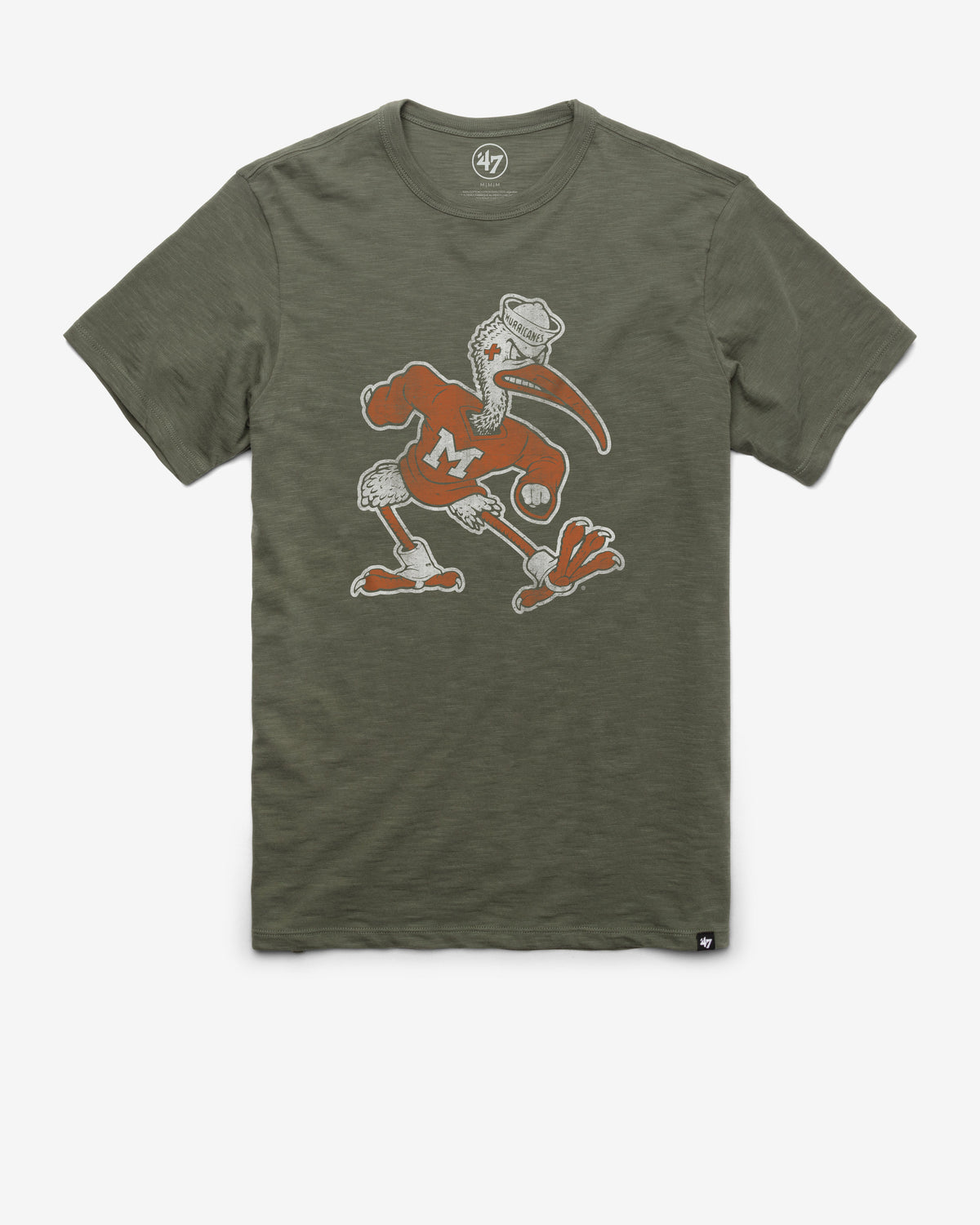 MIAMI HURRICANES VINTAGE GRIT '47 SCRUM TEE product image 1