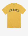 MICHIGAN WOLVERINES GRIT WORDMARK '47 SCRUM TEE product image 1