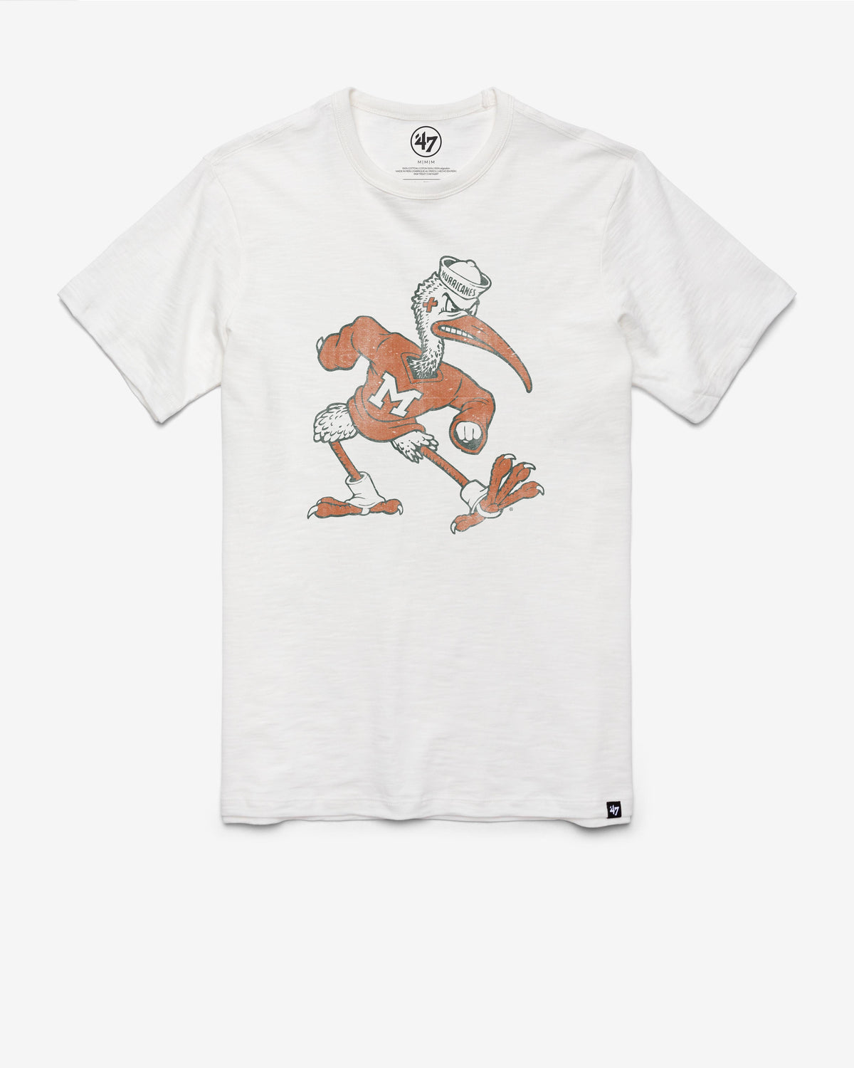MIAMI HURRICANES VINTAGE GRIT '47 SCRUM TEE product image 1