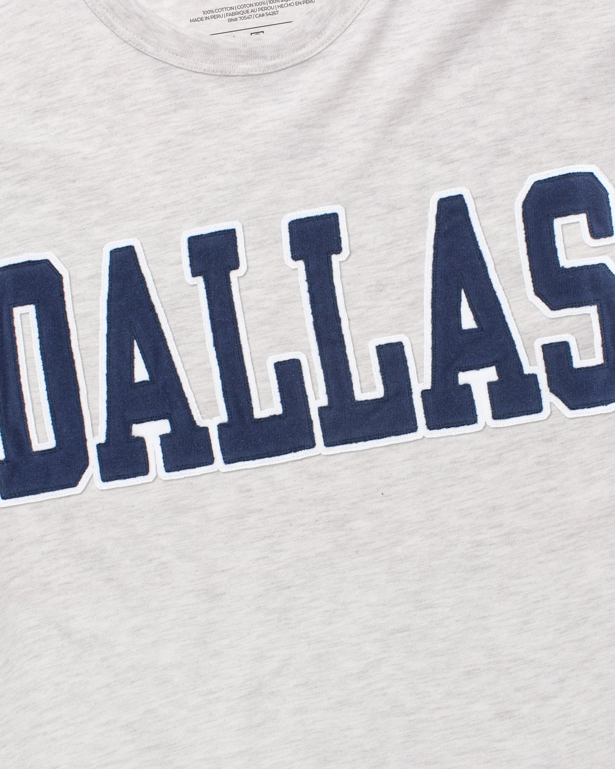 DALLAS COWBOYS HISTORIC '47 FRANKLIN FIELDHOUSE TEE product image 2