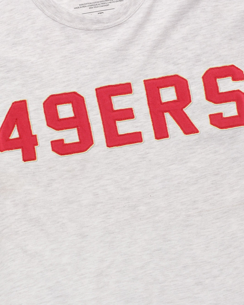 SAN FRANCISCO 49ERS HISTORIC '47 FRANKLIN FIELDHOUSE TEE product image 2