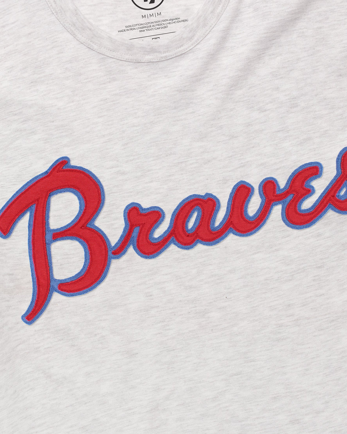 ATLANTA BRAVES COOPERSTOWN FRANKLIN '47 FIELDHOUSE TEE product image 2