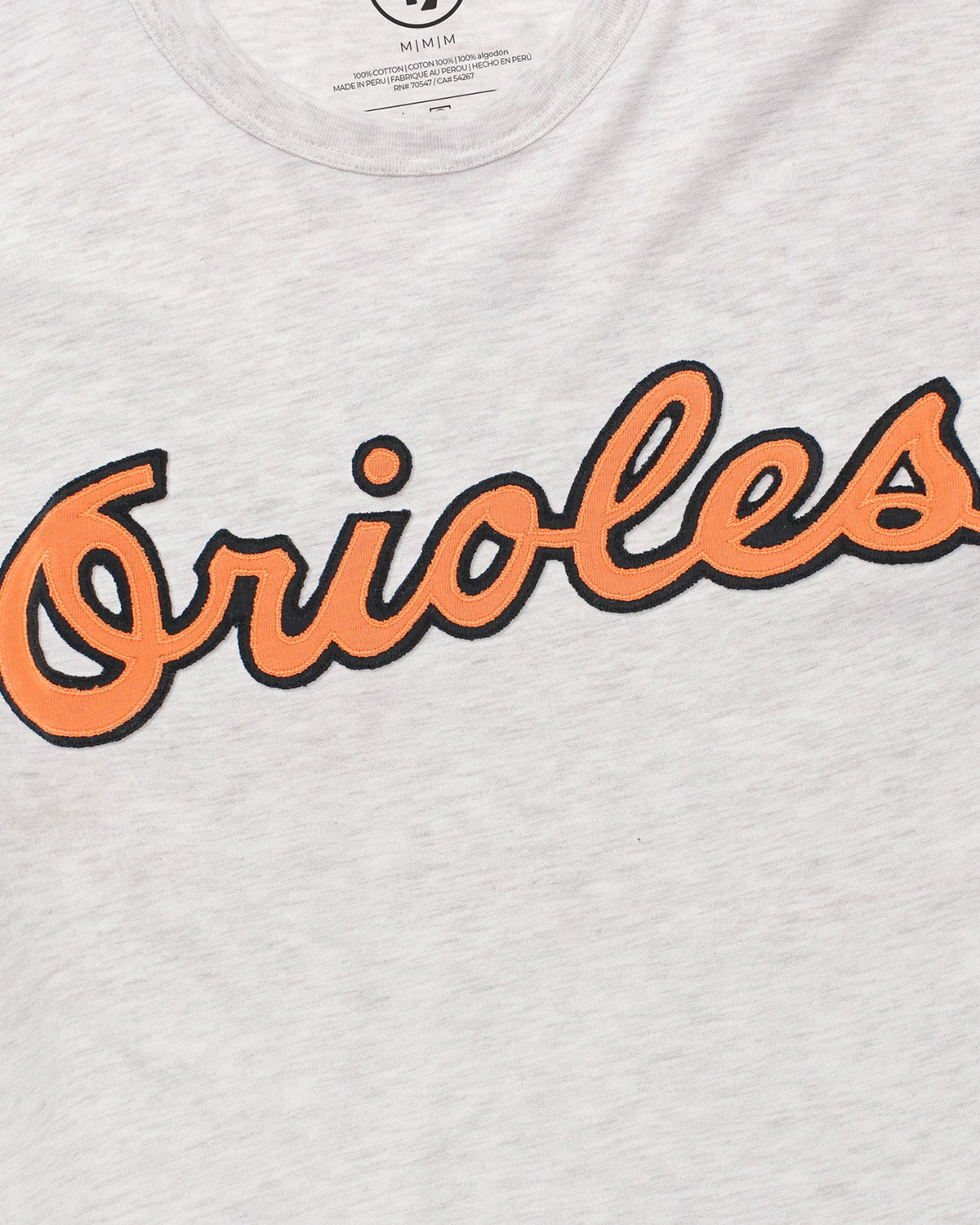 BALTIMORE ORIOLES COOPERSTOWN FRANKLIN '47 FIELDHOUSE TEE product image 2