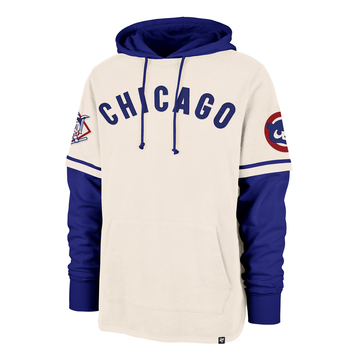 CHICAGO CUBS COOPERSTOWN TRIFECTA '47 SHORTSTOP PULLOVER product image 1