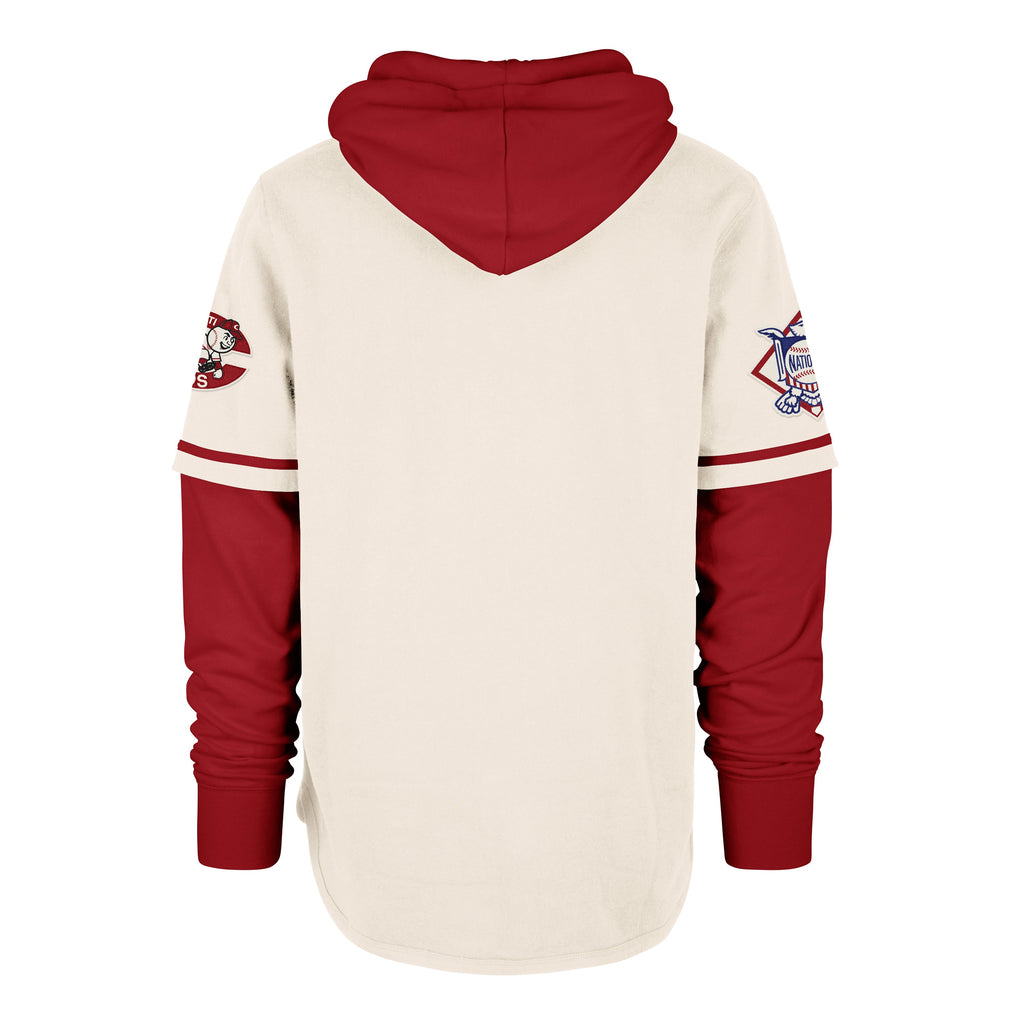 CINCINNATI REDS COOPERSTOWN TRIFECTA '47 SHORTSTOP PULLOVER product image 2