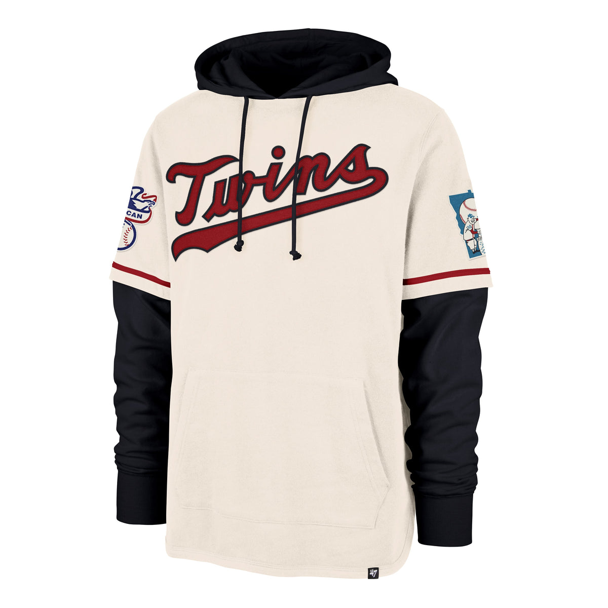 MINNESOTA TWINS COOPERSTOWN TRIFECTA '47 SHORTSTOP PULLOVER product image 1