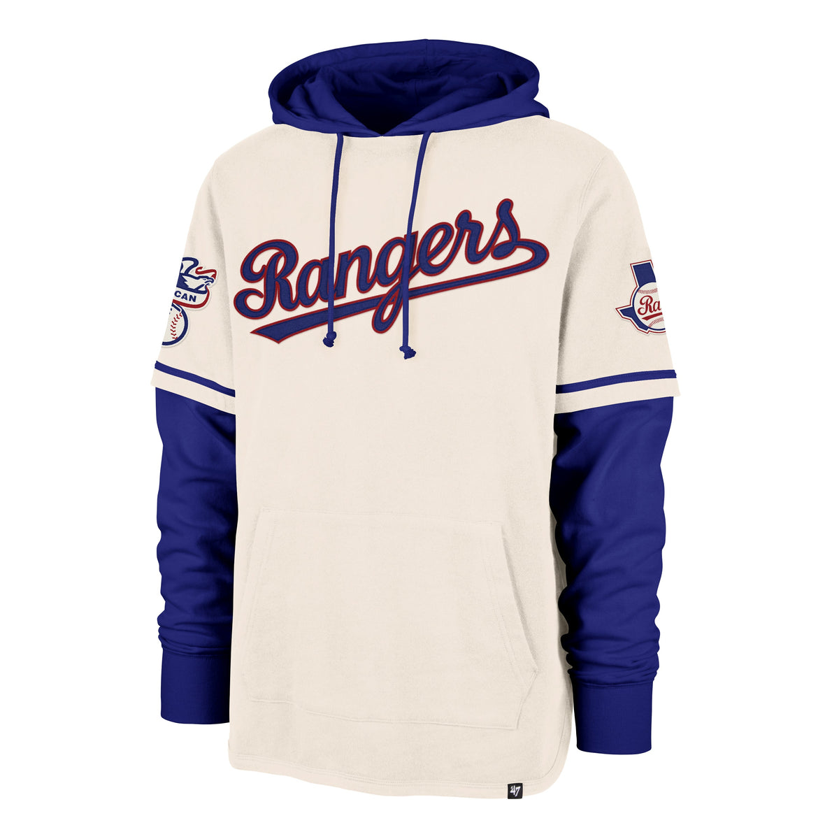 TEXAS RANGERS COOPERSTOWN TRIFECTA '47 SHORTSTOP PULLOVER product image 1