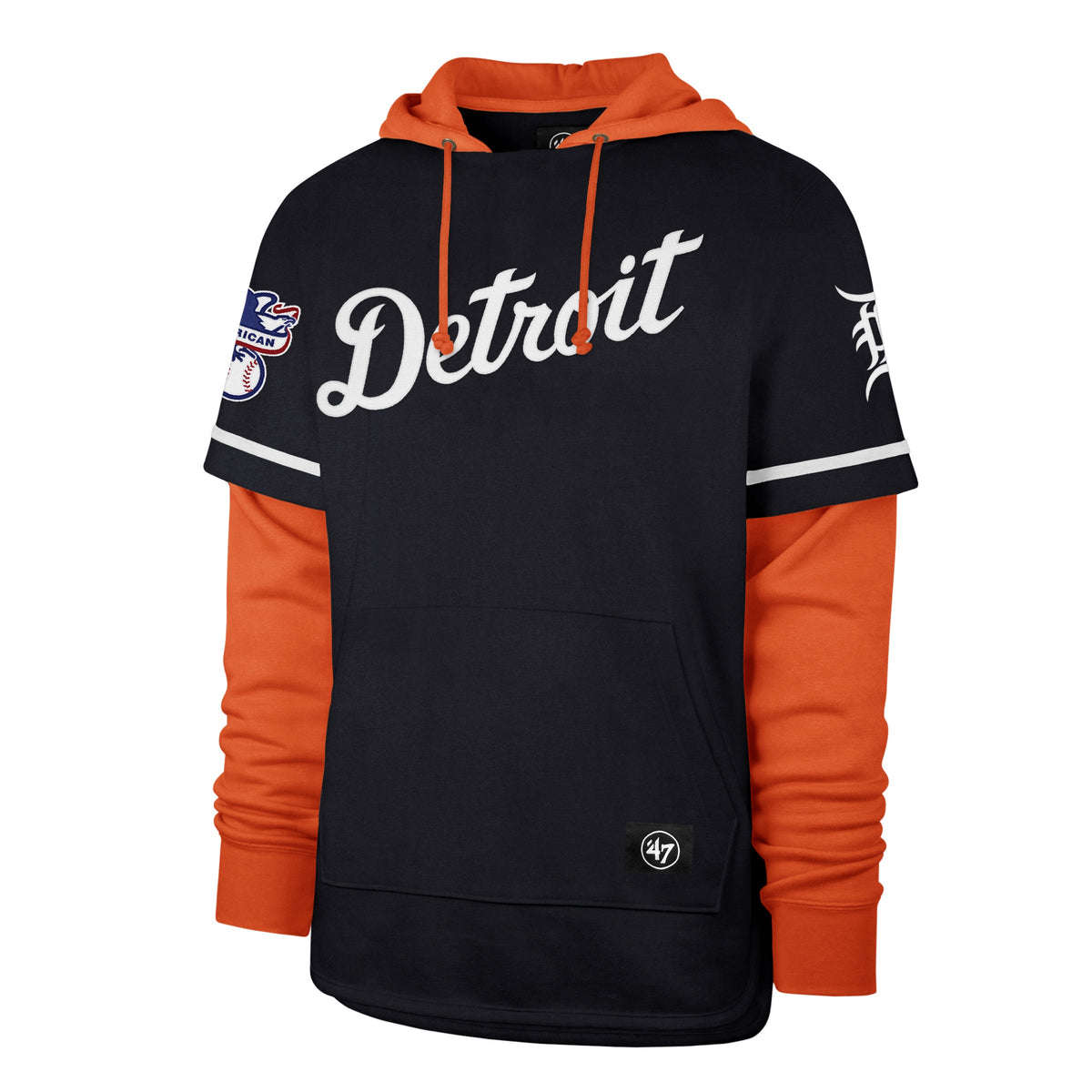 DETROIT TIGERS TRIFECTA '47 SHORTSTOP PULLOVER HOOD product image 1