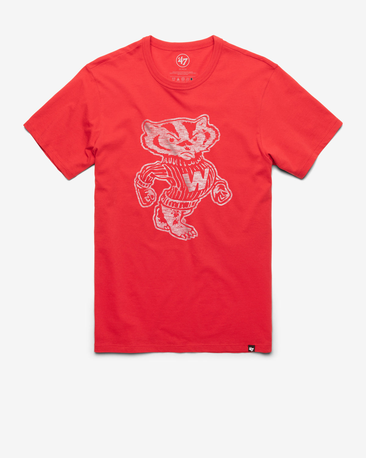 WISCONSIN BADGERS VINTAGE PREMIER '47 FRANKLIN TEE product image 1