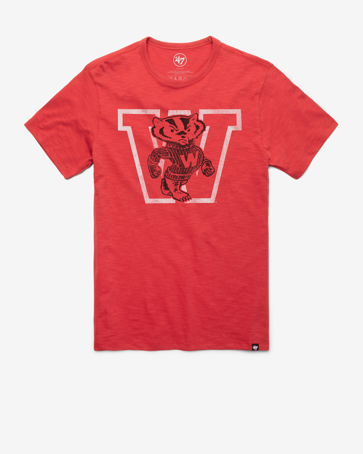 WISCONSIN BADGERS VINTAGE GRIT '47 SCRUM TEE product image 1