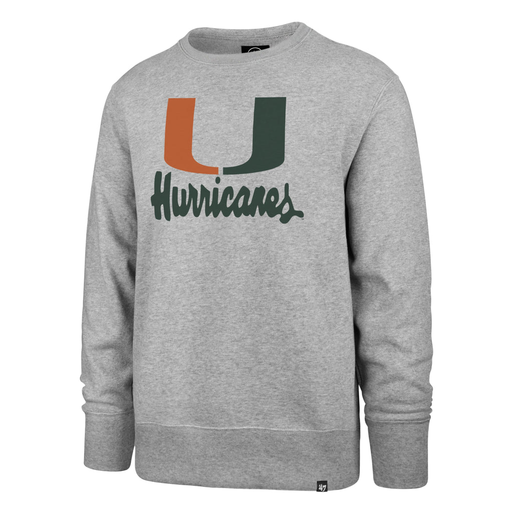 MIAMI HURRICANES VINTAGE IMPRINT '47 HEADLINE CREW product image 1