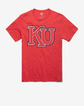 KANSAS JAYHAWKS VINTAGE GRIT '47 SCRUM TEE product image 1